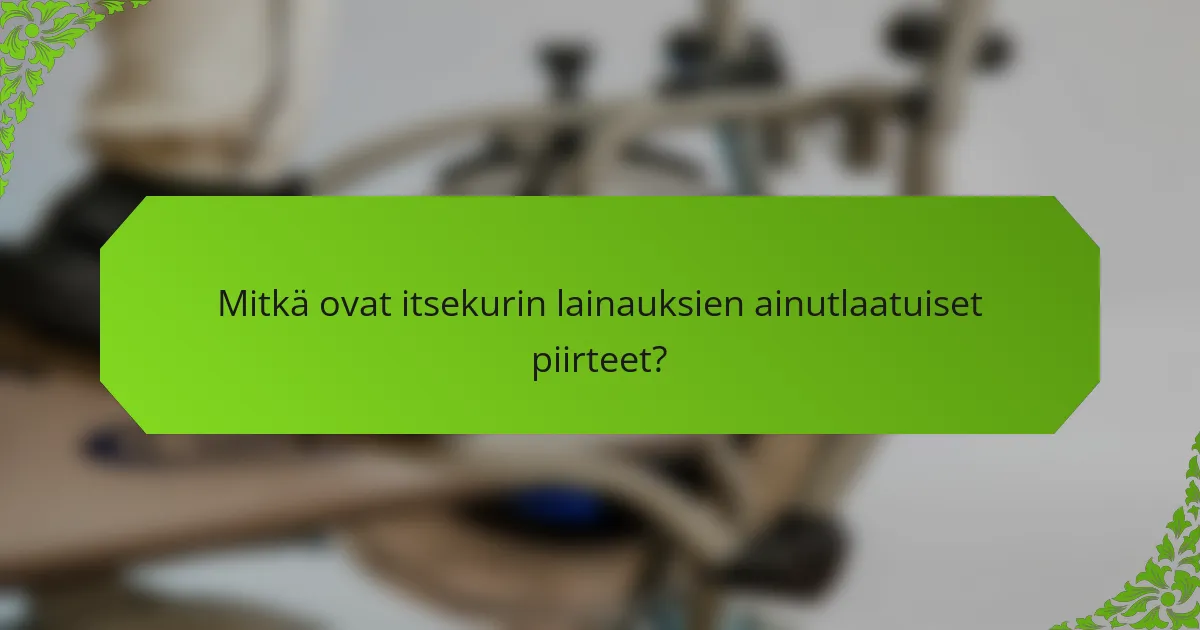 Mitkä ovat itsekurin lainauksien ainutlaatuiset piirteet?